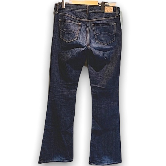 Abercrombie & Fitch Madison Jeans 8L Boot cut stretch blue pants - Picture 2 of 7